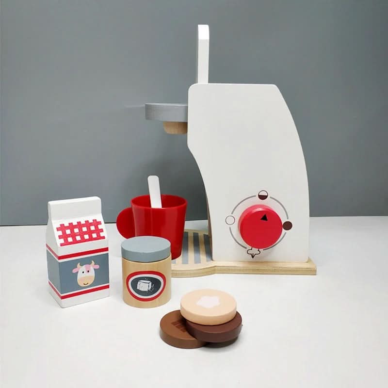 TinyChef Wooden Kitchen Set For Little Chefs Realistic Play Set