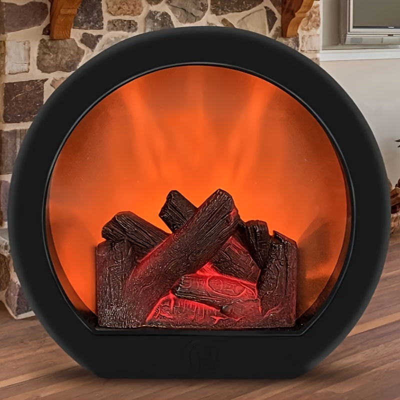 Vintage Flame Lamp for Cozy Indoor Ambience