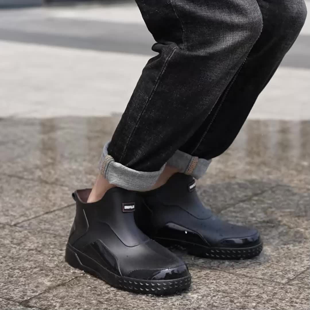 Waterproof Sports Ankle Rain Boots