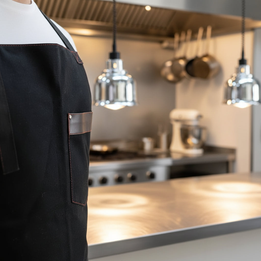 Thick Canvas Chef Apron with Pockets
