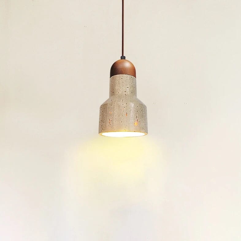 Solena Travertine Pendant Lights For Modern Interiors