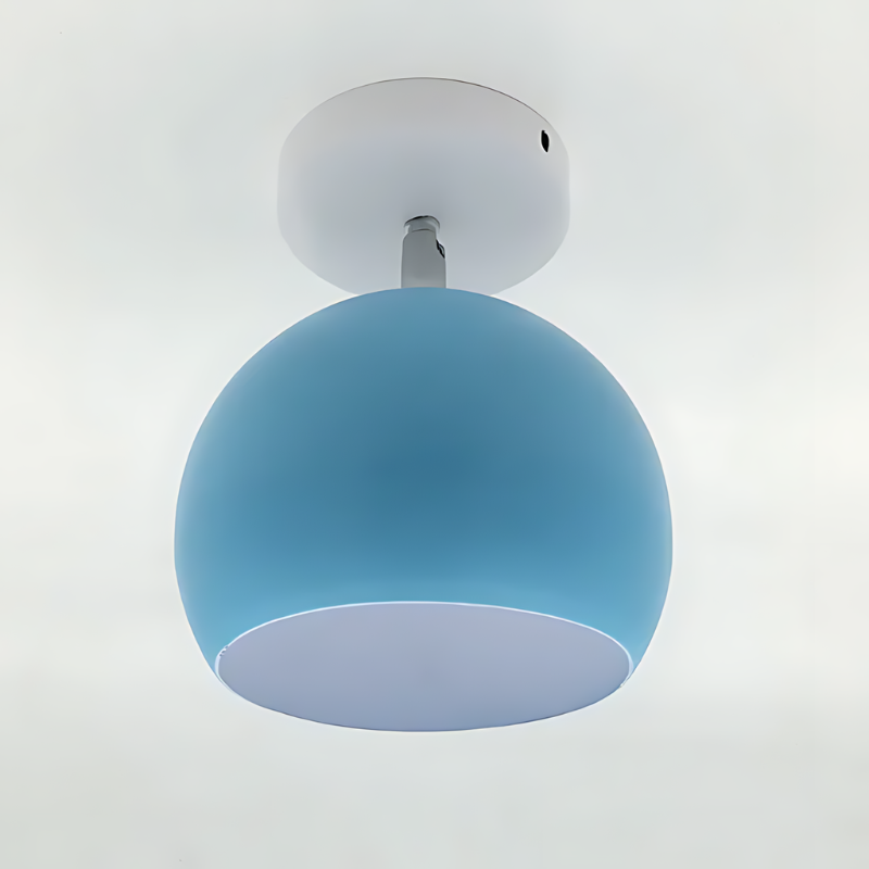 Stropní lampa AuroraGlow s teplým ambientním světlem pro moderní interiéry