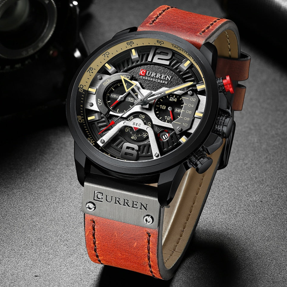 Aurelian Allure Men's Watch With Timeless Casual Design Edition