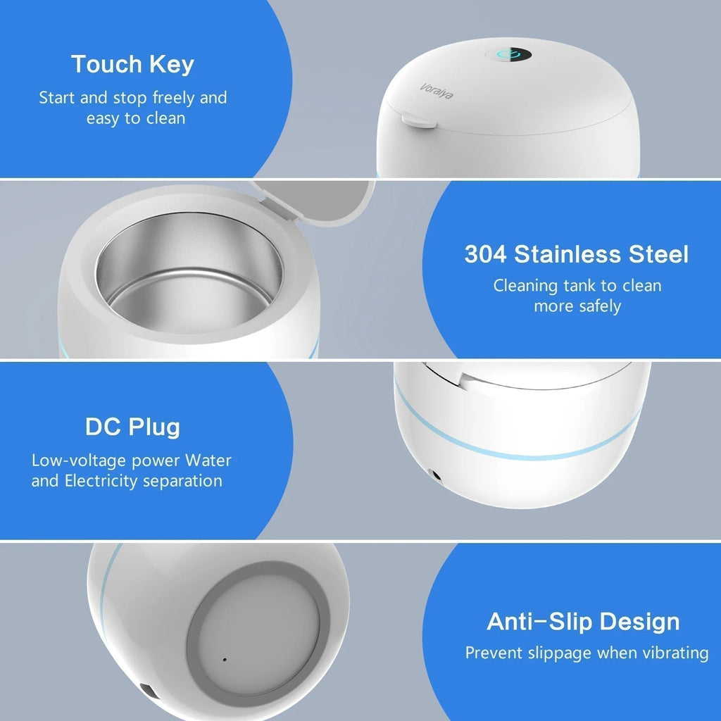 SuperUltraCleaner Cordless Denture Cleaner With Ultrasonic Tech