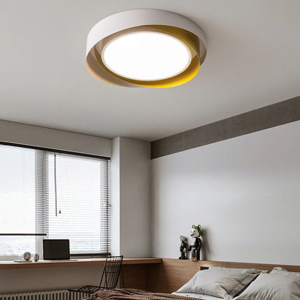 Luz de techo LED moderna y elegante Novaen, eficiente en energía