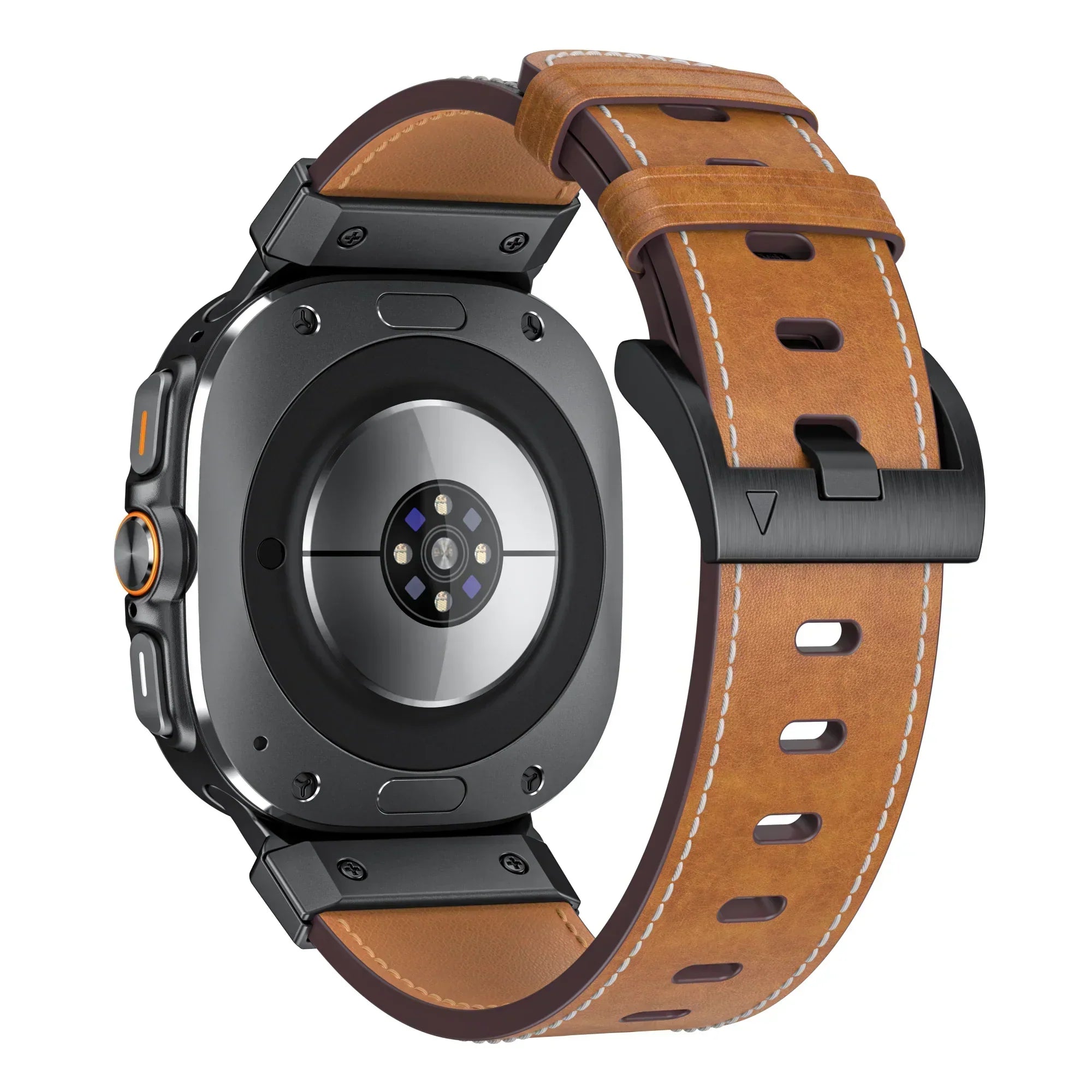 Kožený taktický řemínek kompatibilní se Samsung Galaxy Watch Ultra