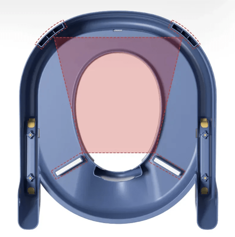 BrightPath Ergonomic Potty Trainer For Safe Toilet Fun