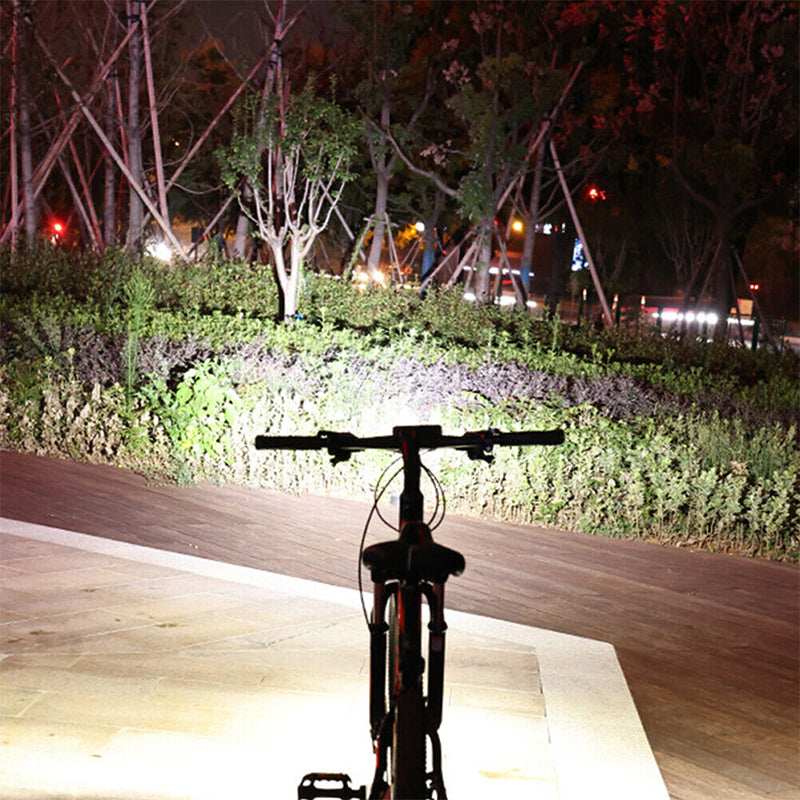 900 Lumen Front Bike Light Rechargeable, Waterproof, Wide Field Illumination