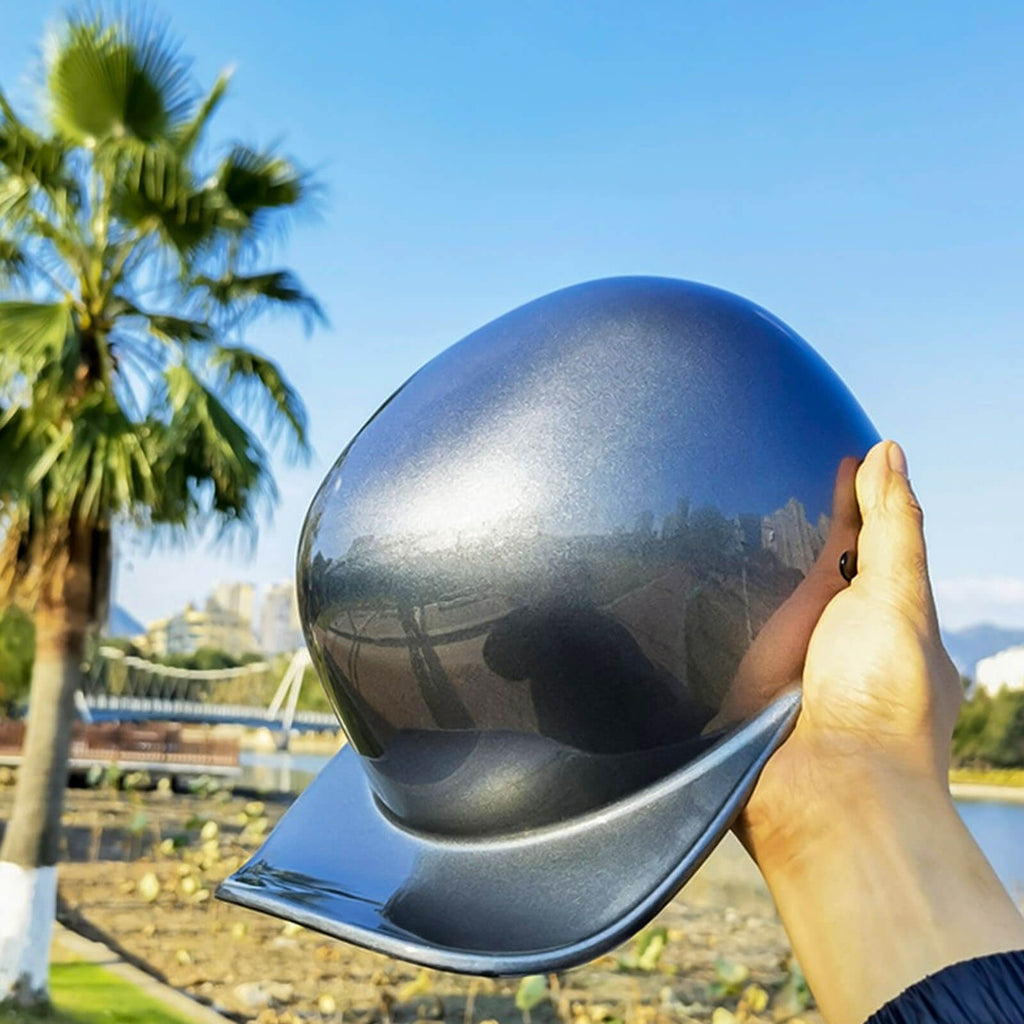 Baseball Cap Style Motorcycle Helmet DOT Approved For Everyday Riding