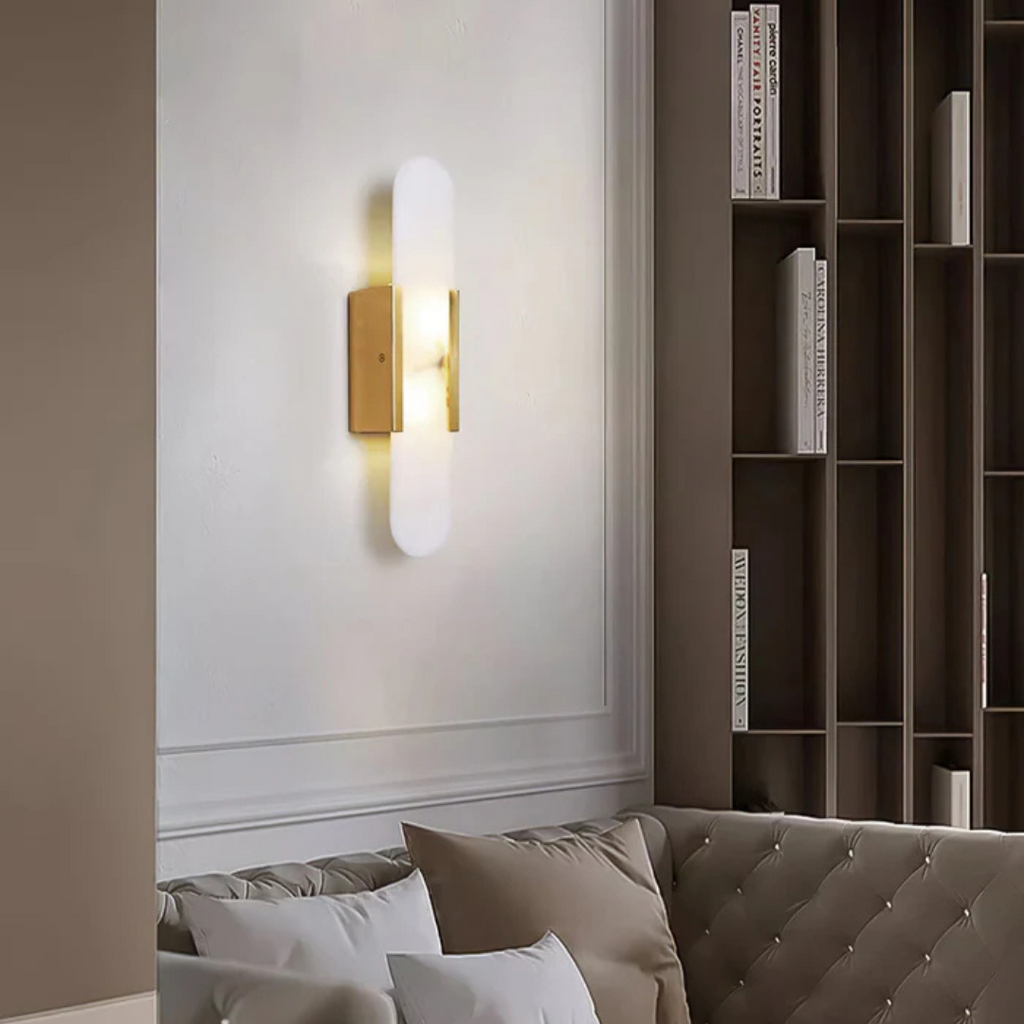 Ścienna lampa LED Aurora Marble do ambientowego oświetlenia wnętrz