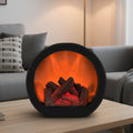 Vintage Flame Lamp for Cozy Indoor Ambience