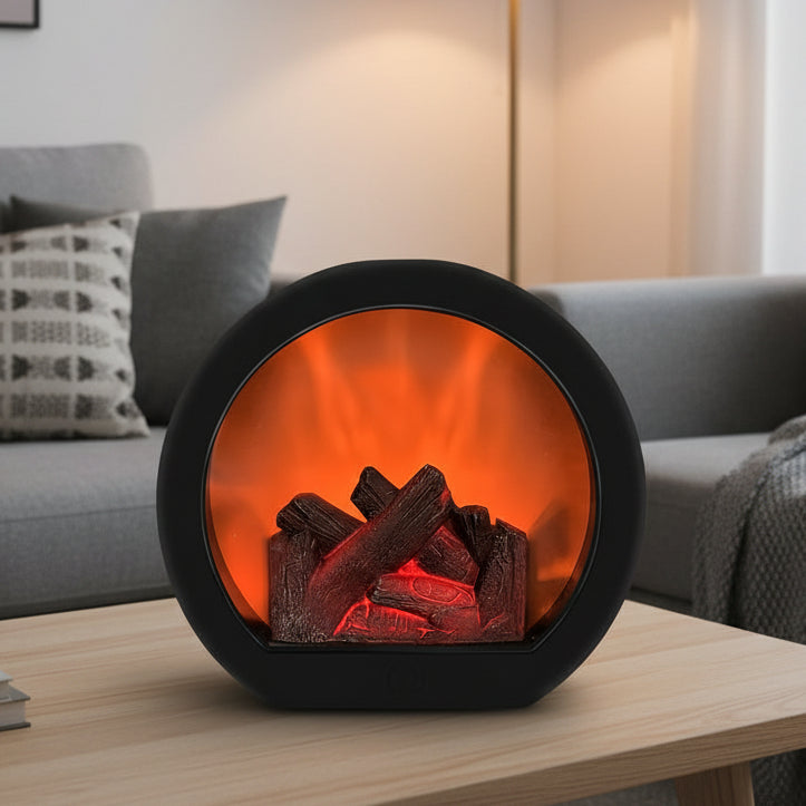 Vintage Flame Lamp for Cozy Indoor Ambience