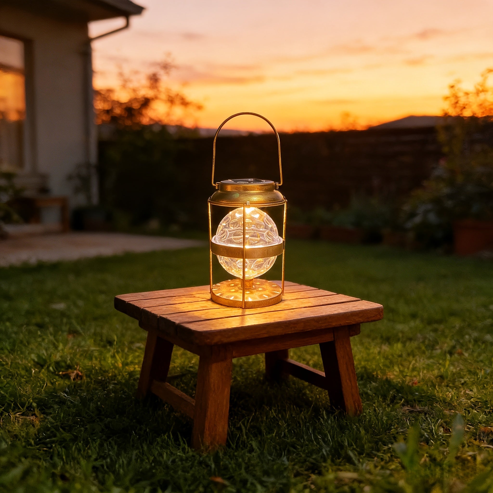 Hanging Solar Pendant Lantern