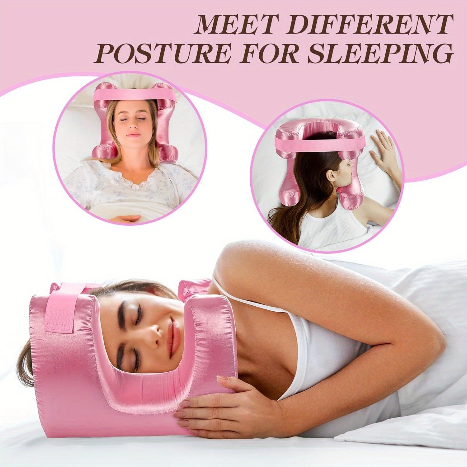 Zero-Pressure Memory Foam Sleep Pillow
