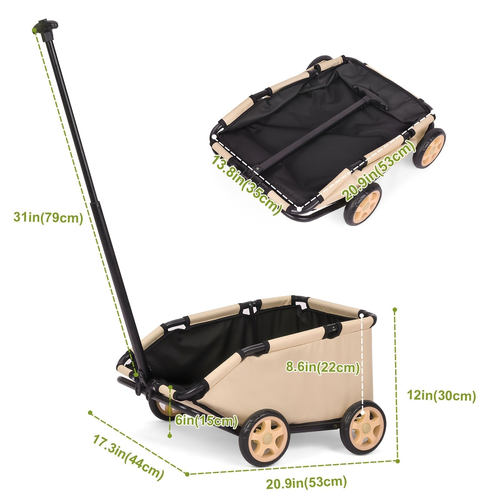 Multi Purpose Pet Cart for Garden and Daily Use
