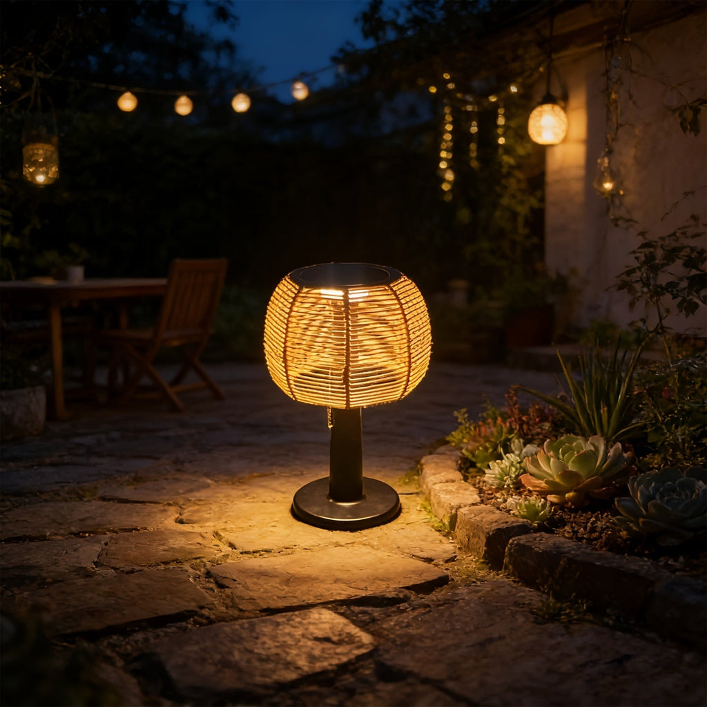 Vintage Solar Garden Lantern