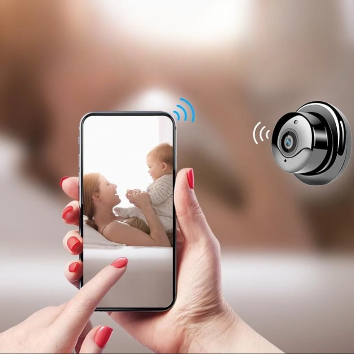 Bezdrátová bezpečnostní kamera 1080P s magnetickým držákem a nočním viděním