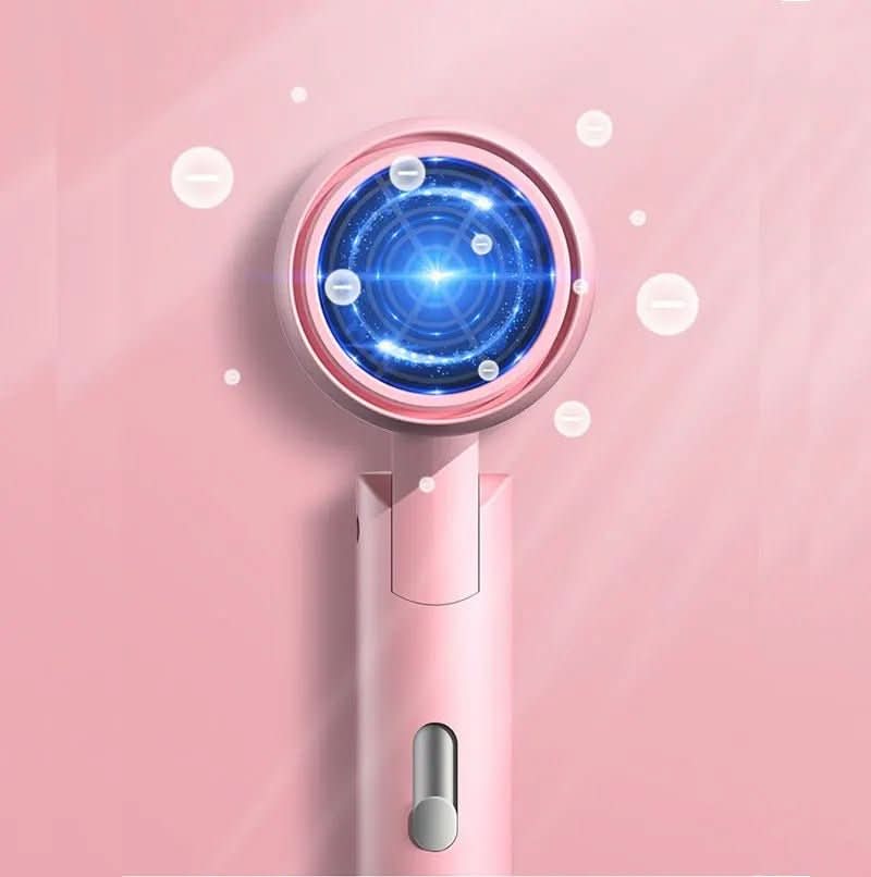 GlideFold Foldable Hair Dryer With Ion Technology For Shiny Hair