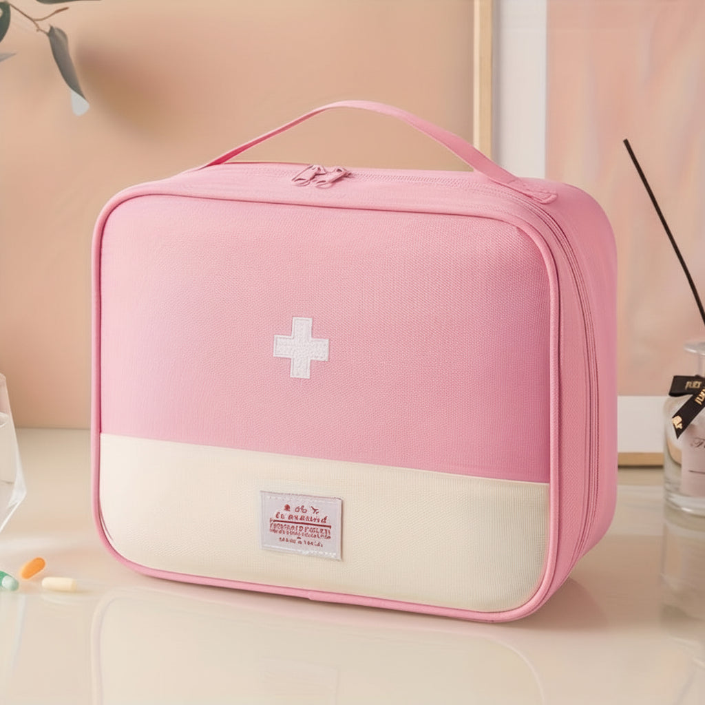 Borsa organizer per pronto soccorso XL per una conservazione medica strutturata a casa o in viaggio