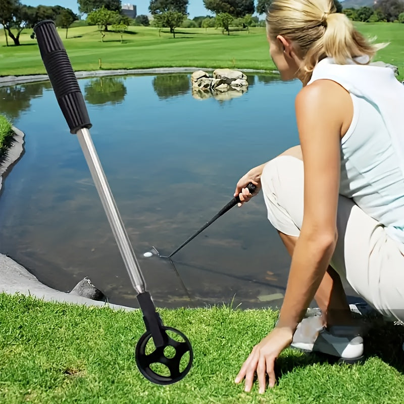 Telescopic Stainless Steel Golf Ball Retriever