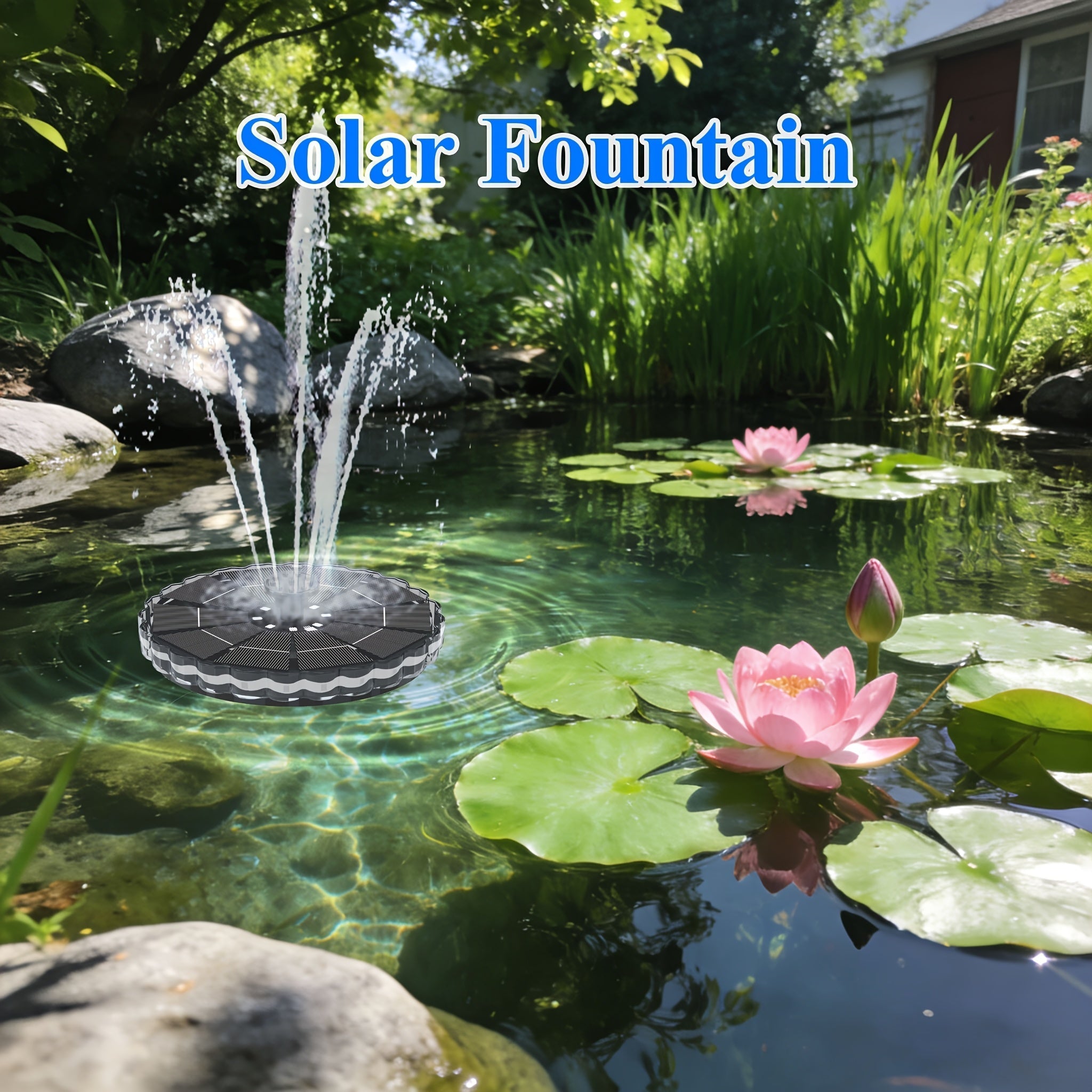 Colorful Solar Fountain Pump