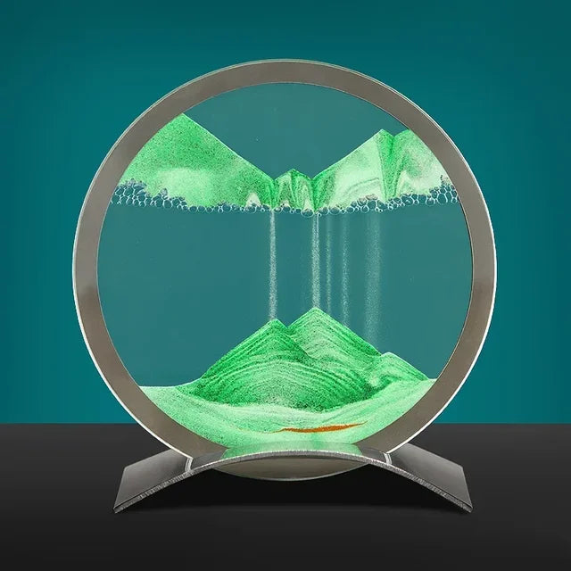 Lampe à sable mouvant apaisante DynamicSands pour un éclairage chaleureux à la maison