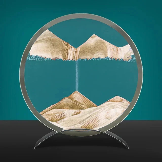 Lampe à sable mouvant apaisante DynamicSands pour un éclairage chaleureux à la maison