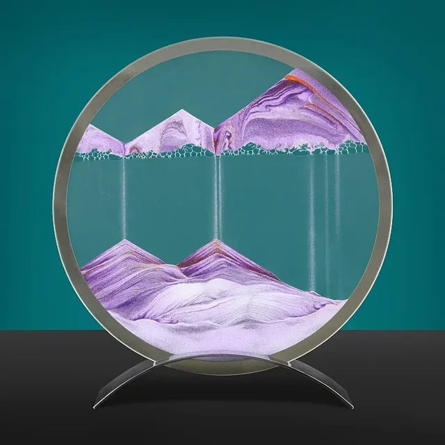 Lampe à sable mouvant apaisante DynamicSands pour un éclairage chaleureux à la maison