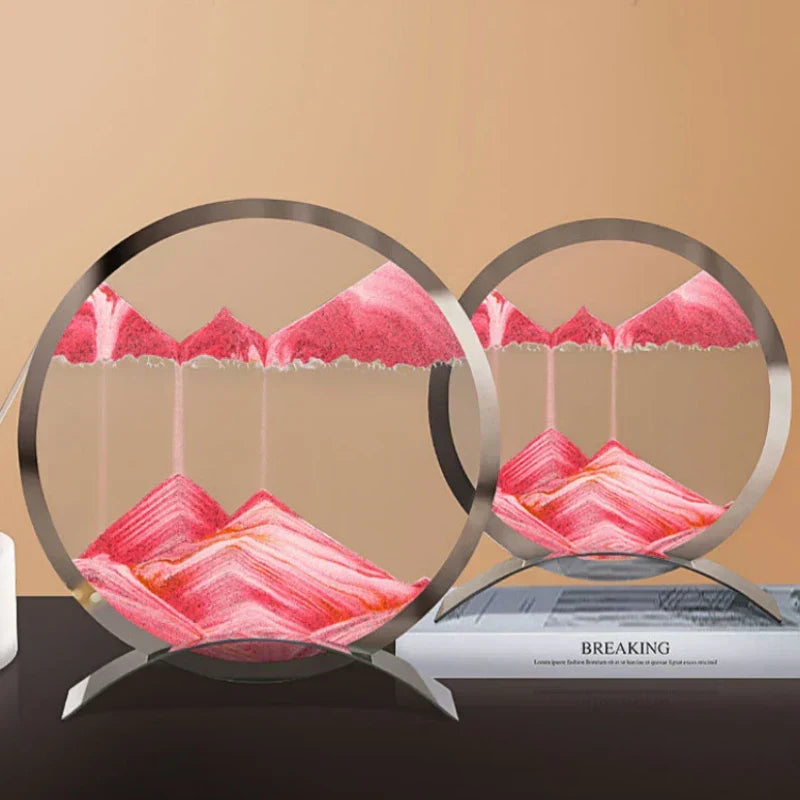 Lampe à sable mouvant apaisante DynamicSands pour un éclairage chaleureux à la maison