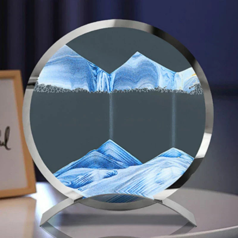 Lampe à sable mouvant apaisante DynamicSands pour un éclairage chaleureux à la maison