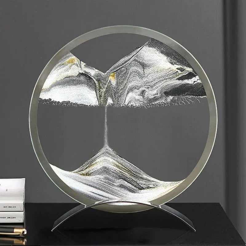 Lampe à sable mouvant apaisante DynamicSands pour un éclairage chaleureux à la maison