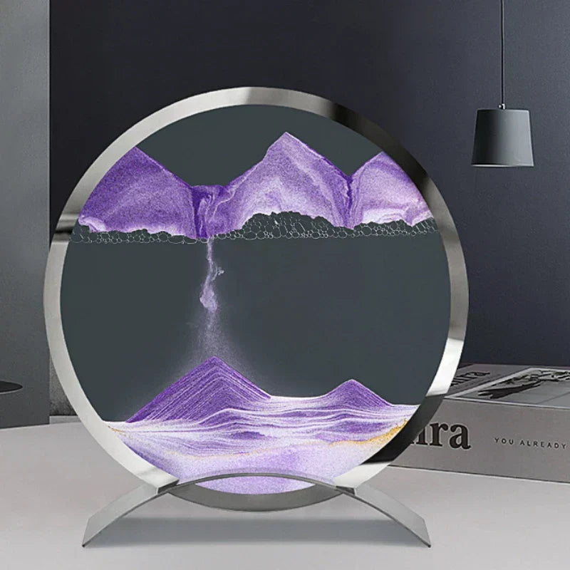 Lampe à sable mouvant apaisante DynamicSands pour un éclairage chaleureux à la maison