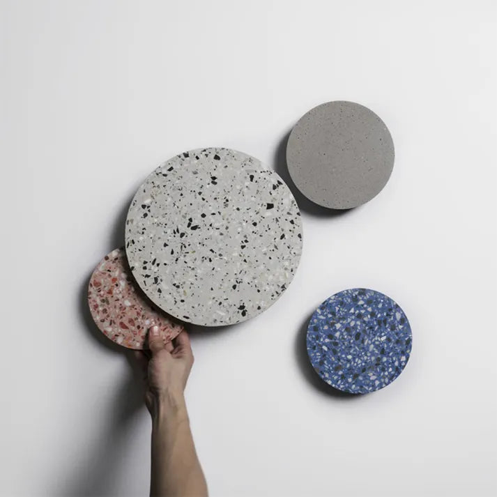 TerraGlow Nordic Terrazzo Væglampe til Hjemmeindretning og Opholdsrum