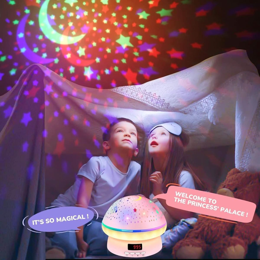 Projektor Gwiazd LumaStar Magic z 16 kolorami i timerem
