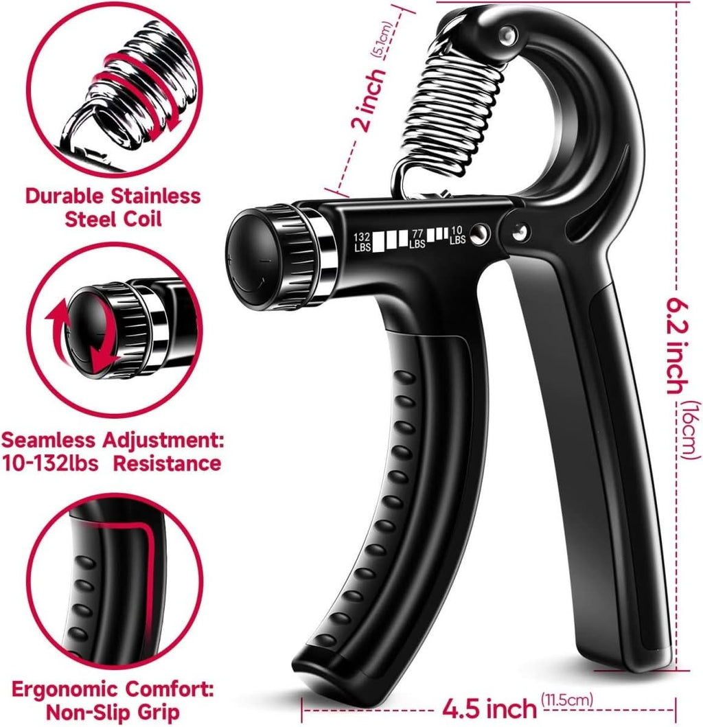GripForge Hand Amplifier Adjustable Targeted Grip Strength Trainer