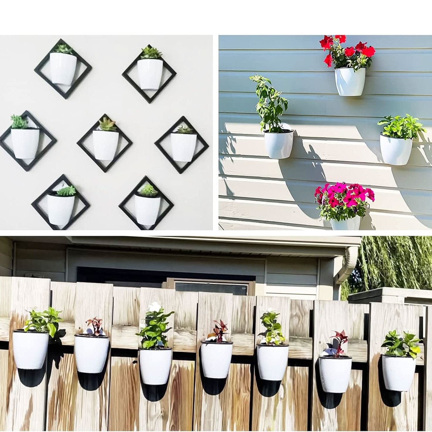 VerdantWall Vertical Self Watering Flower Pot For Modern Living