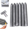Kit di riparazione in alluminio da 10 pezzi per superfici metalliche con torcia o accendino