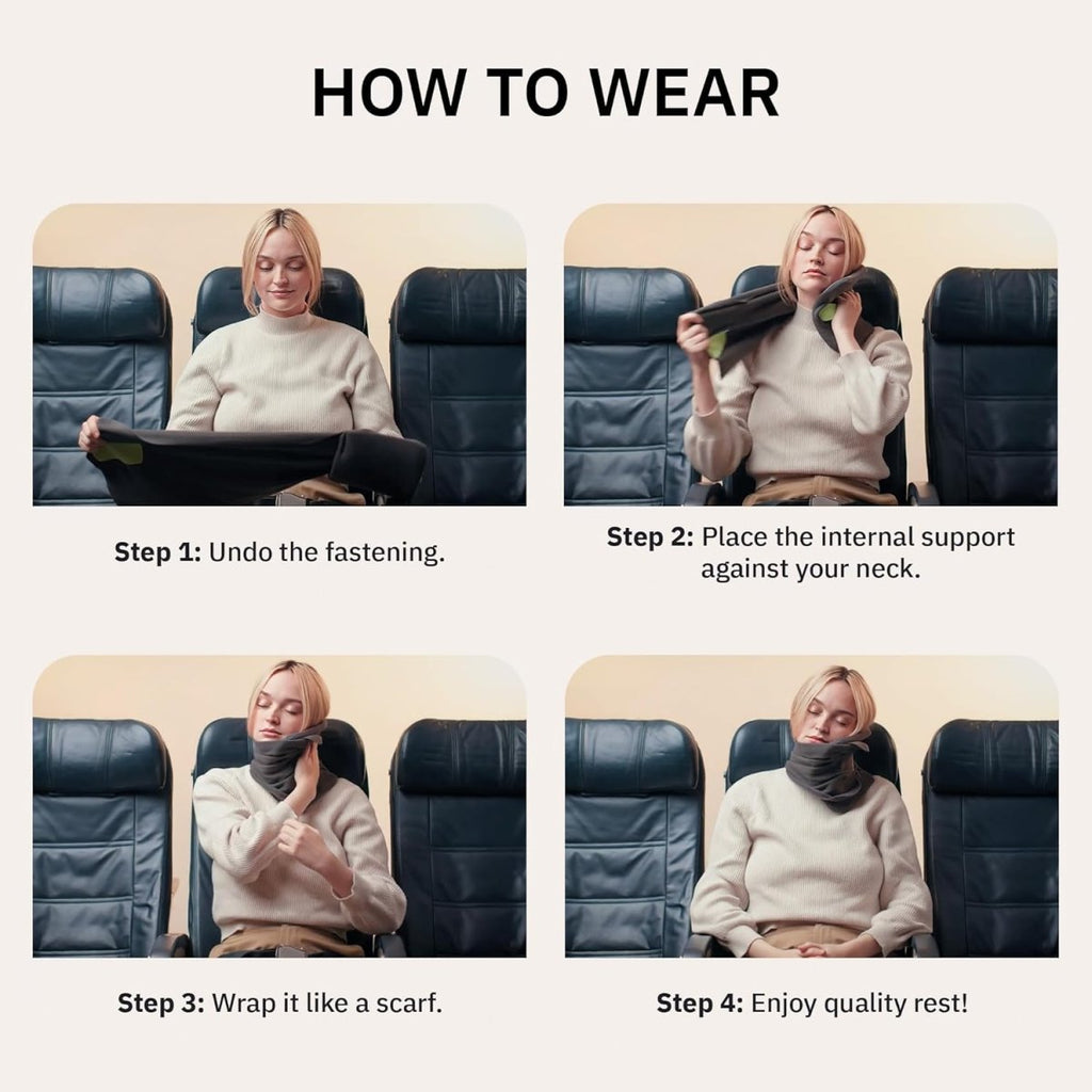 Cozy Voyage Soft Neck Support Pillow for Comfortable Journeys