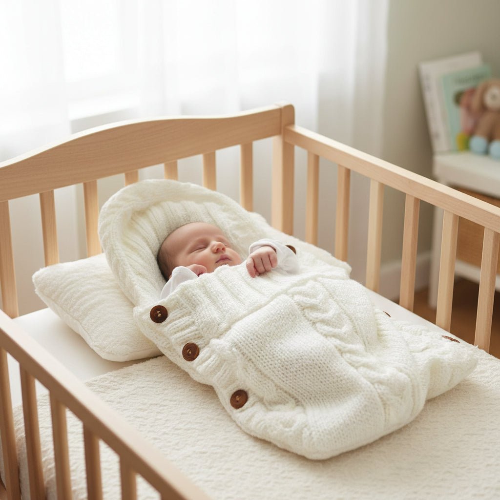 CuddleNest Baby Wrap Blanket For Security From Birth