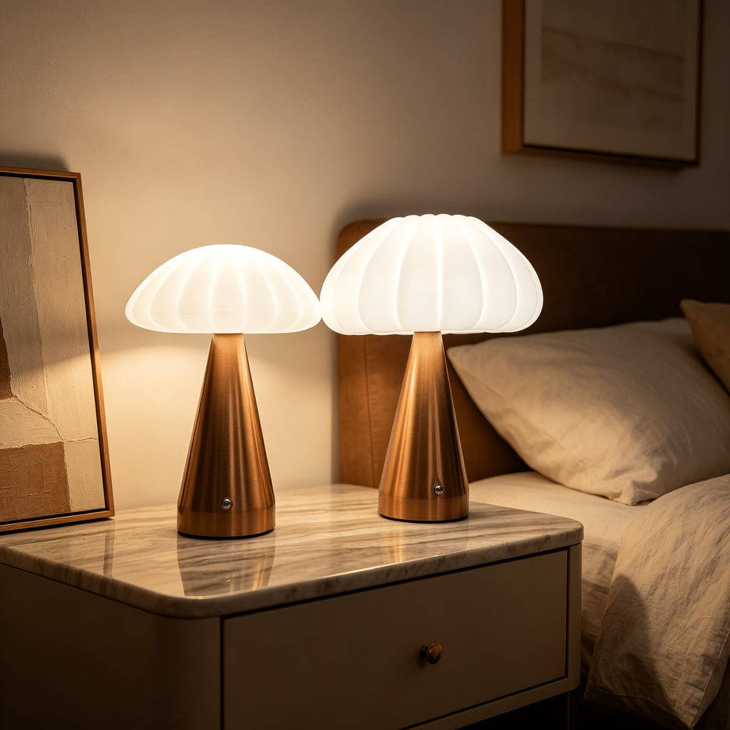 Umbrella Table Lamp for Elegant Night Lighting