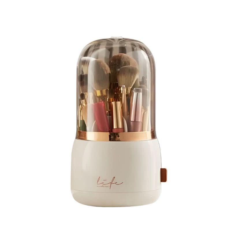 AuraGlow Makeup Organizer Dustproof and Waterproof Cosmetic Box With Elegant Design