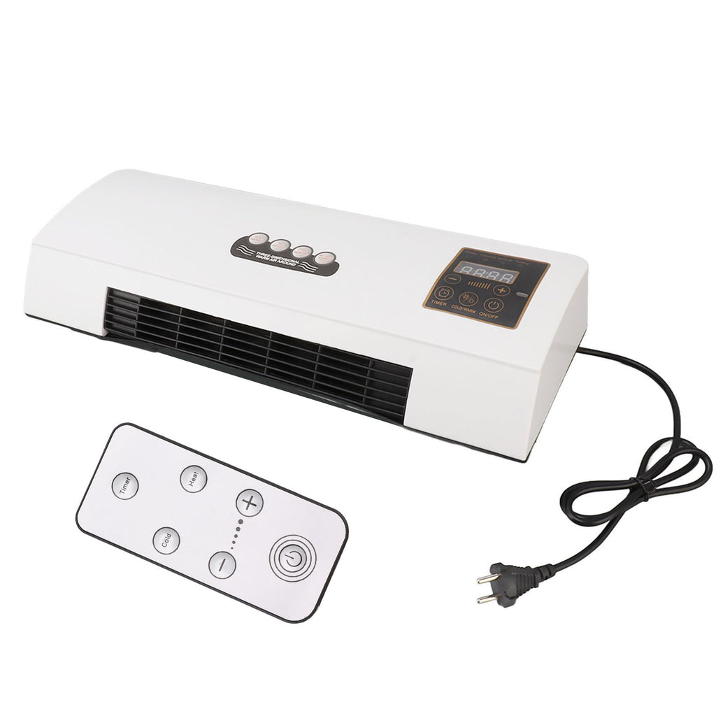 Unità climatica da parete 1800W: 4 in 1 Raffreddamento, Riscaldamento, Ventilatore, Deumidificatore