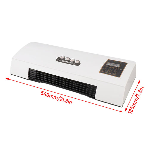 1800W Wall-Mount Climate Unit: 4-In-1 Cooling, Heating, Fan, Dehumidifier