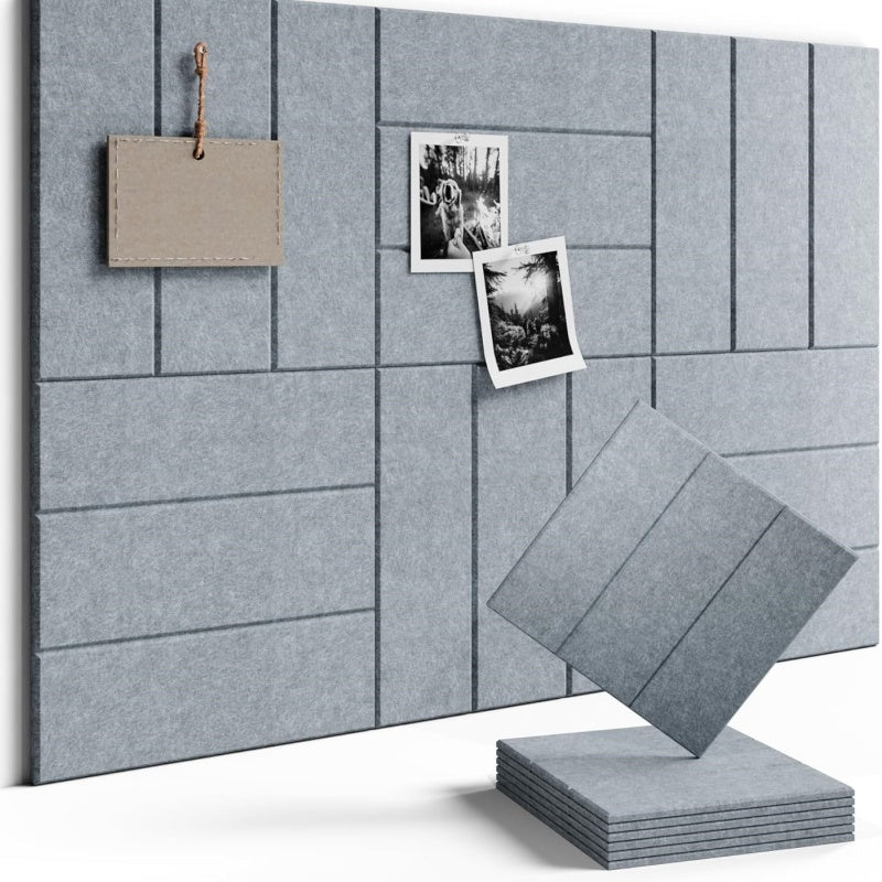 Modern Visual Panel Board for Notes & Decorations