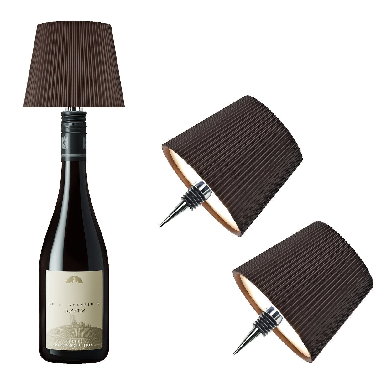 Rechargeable Bottle Table Lamp