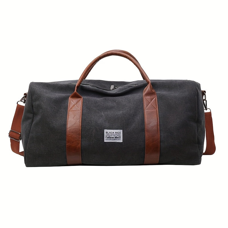Vypraná vintage taška Weekender s víceúčelovým úložným prostorem