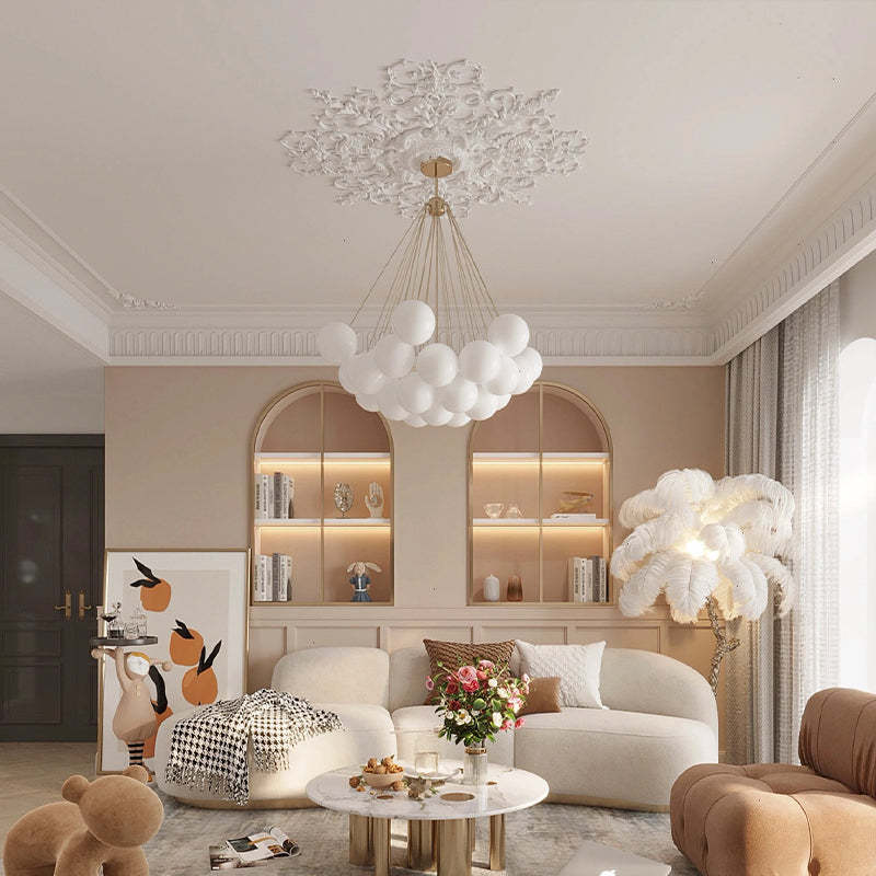 Aurea Pendant Lamp With Metal And Glass For Modern Rooms