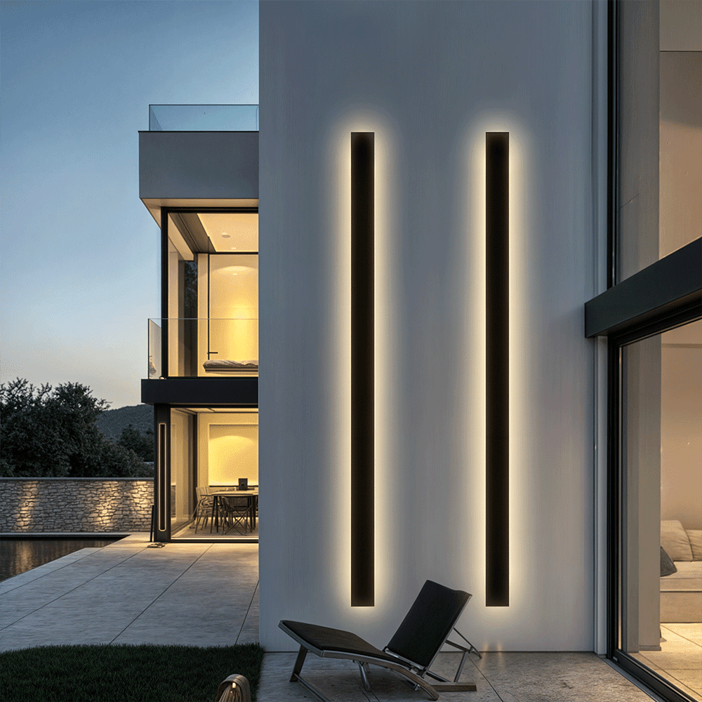 Lampada esterna NordicGlow per spazi all'aperto moderni