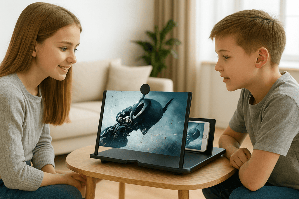 VistaFold Foldable HD Screen Magnifier for Smartphones