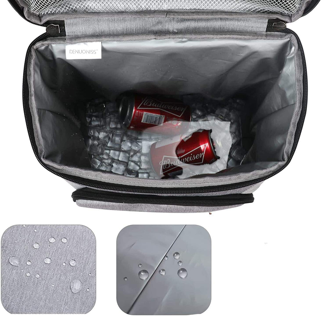 Insulated Cooler Backpack 18L/30L Waterproof Oxford Nylon For Picnic, Camping And Beach